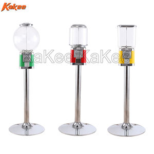 Distributeur automatique de gomme Gumball en plastique Distributeur de petites boules en caoutchouc avec support au sol Distributeur automatique de jouets - Product Image 5