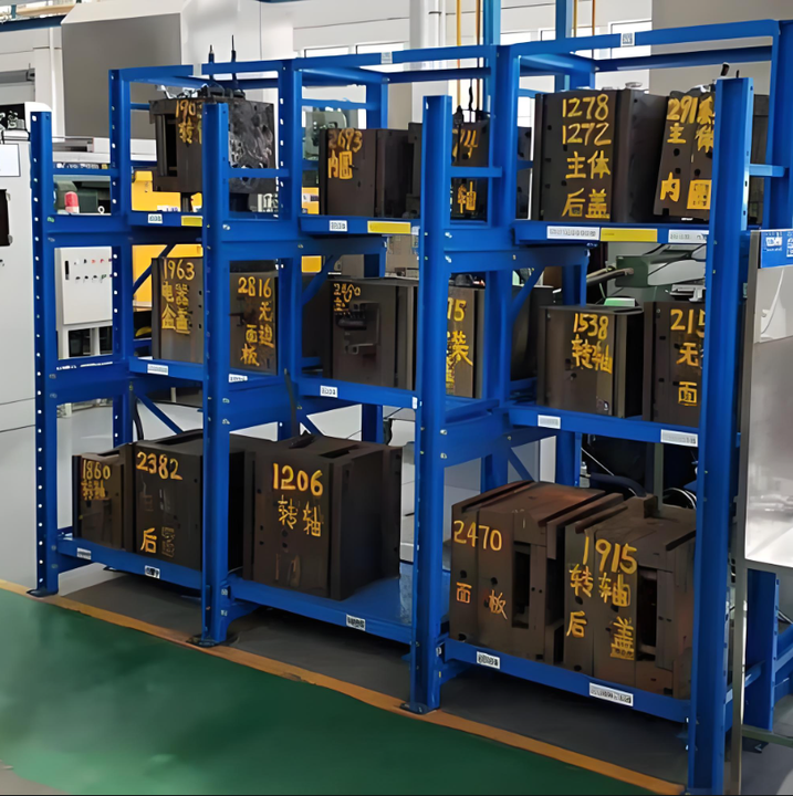 Custom Warehouse Storage Drawer Type Mould Racks Heavy Duty Mold Racks ...