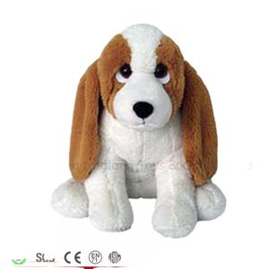 Niño de dibujos animados <span class=keywords><strong>Chihuahua</strong></span> cachorro juguete marrón orejas grandes perrito muñeca peluche sentado perro juguete - Product Image 2