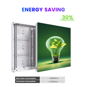 لوحة عرض P6 P8 P10 x x مقاومة للماء ، شاشة عرض عالية الدقة تلفزيون كبير ، لوحة إعلانات ليد عملاقة - Product Image 3