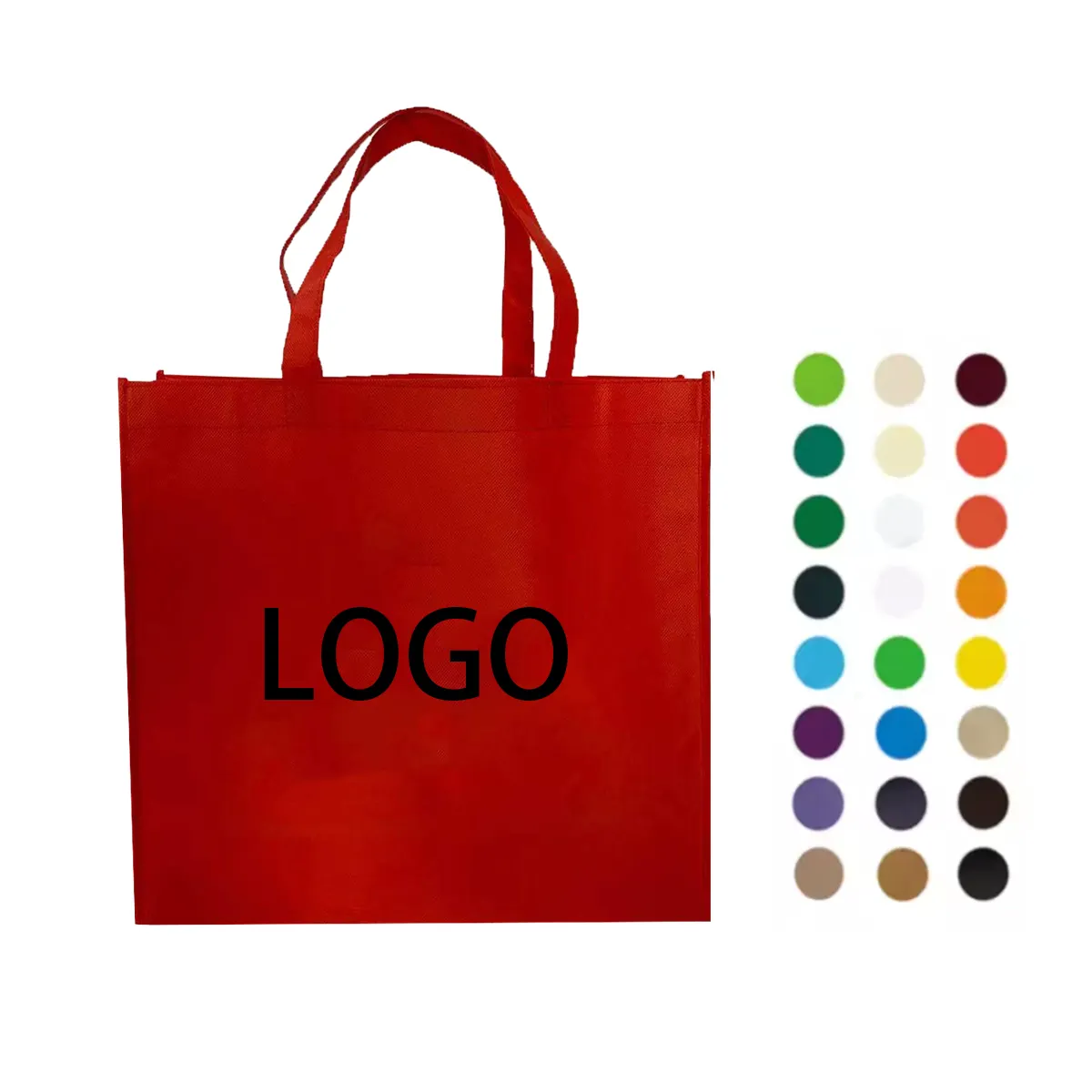 Нетканые хозяйственная сумка машины по индивидуальному заказу ламинат подарок переработанная Нетканая сумка для покупок с индивидуальным логотипом