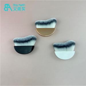 PRO — brosse <span class=keywords><strong>pour</strong></span> ombre à paupières en vrai cheveux de chèvre naturel, pinceaux de maquillage <span class=keywords><strong>pour</strong></span> le nez, ombre à angle unique - Product Image 2