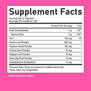 Custom Label Detox Slimming Capsule Colon Cleanse Capsules Senna Leaf Powder <b>Supplement</b> with Probiotics Support Healthy Metaboli - Product Image 5