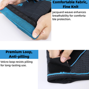 สายรัดเข่าไนลอนระบายอากาศได้ดีมาใหม่พร้อมตีนตุ๊กแก - Product Image 3