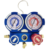 Vmg réfrigération haute pression r22 r32 r410a r404a avec 1c valeur voyant verre réfrigérant pour valve ct set single manifoldga