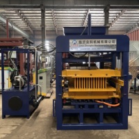 Équipement de formage hydraulique QT4-15B pour la fabrication de produits en ciment, la construction résidentielle et la production de blocs commerciaux