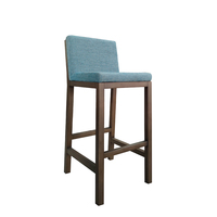 Tabouret de bar en bois de restaurant d'hôtel sur mesure chaise de bar tabouret de bar chaise haute chaise de bar de loft