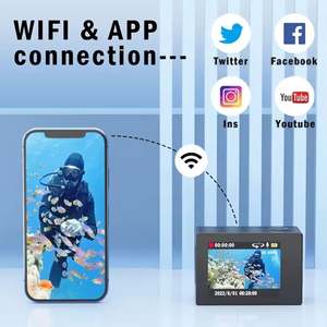 Caméra HD de sport de plein air de haute qualité, caméra professionnelle, caméra de prise de vue vidéo, caméra sous-marine - Product Image 2