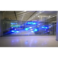 King Visionled extérieur verre intérieur transparent LED film affichage panneaux transparents led bande écran d'affichage pour boîte de nuit