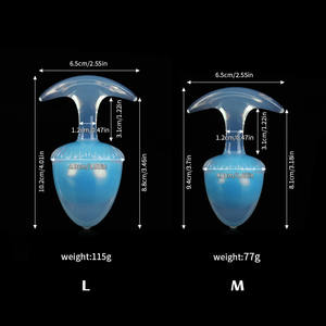 Sumbat silikon cair kualitas tinggi mainan dewasa penghenti seks untuk pria/wanita pelatih Anal untuk pasangan berorientasi SM - Product Image 6