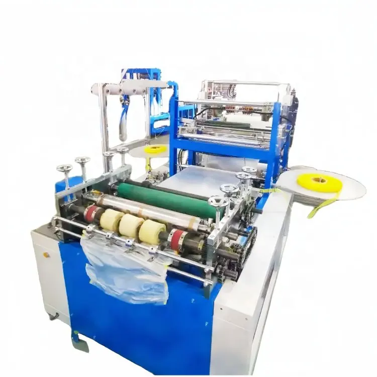Máquina de fabricación de cubiertas de manga de brazo de puño elástico de plástico KXT de polietileno
