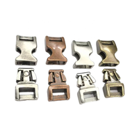 Fermoirs de chaîne cubaine à dégagement rapide en alliage de zinc forgé, boucle de bracelet en corde 10 mm, accessoires de quincaillerie pour sports de plein air, yachts et bateaux