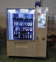 Boîte à lunch nouilles instantanées, snacks chauds rapides, boissons, distributeur automatique avec four à micro-ondes