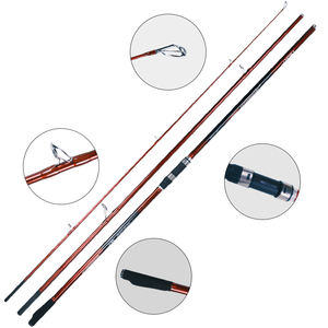 Crony In Voorraad Rood Superlicht Superhard 3 Sectie Surfstaaf Koolstofvezel Hengels - Product Image 3