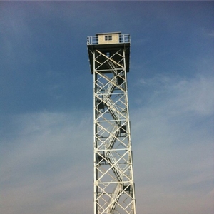 Tùy chỉnh 4-chân thép an ninh tháp canh lửa bảo vệ góc bảo vệ hệ thống giám sát cho viễn thông tháp tháp canh - Product Image 4