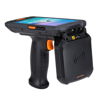 Almacén Android portátil PDA 1D 2D Escáner de código de barras IP65 impermeable a prueba de polvo Industrial mini PC móvil con pantalla táctil
