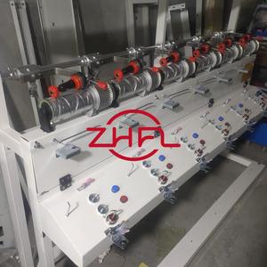 Máquina Bobinadora de Cono a Cono Semiautomática de Alta Velocidad de 6 Cabezas, Precio de Fábrica, con Componentes Centrales del Motor, Marca Longteng - Product Image 1