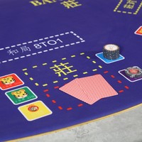 Vente à Durée Limitée : Table de Poker Personnalisable pour 6-8 Joueurs avec Fonction Dînette