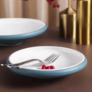 Plato <span class=keywords><strong>de</strong></span> Sopa <span class=keywords><strong>de</strong></span> Cerámica Grande, Colorido, Mate, Estilo Nórdico, <span class=keywords><strong>de</strong></span> <span class=keywords><strong>Porcelana</strong></span> Profunda y Redonda, para Restaurante, Producto <span class=keywords><strong>de</strong></span> Moda - Product Image 3
