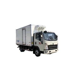 <span class=keywords><strong>Meilleure</strong></span> qualité HOWO 4x2 140hp 5 tonnes moins 18 degrés réfrigérateur Van camion congélateur camion à vendre - Product Image 5