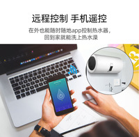Interruptor de botón de calentador de agua WiFi inteligente Tuya 20A 40A estándar de la UE aplicación Smart Life Control de voz funciona con Alexa Google Home