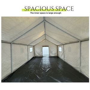 Tente tubulaire double couche en Oxford, personnalisable avec logo, pour 10 personnes, idéale pour le désert et toutes saisons, en promotion - Product Image 4