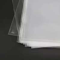 Sacs en plastique auto-scellants transparents respectueux de l'environnement pour l'artisanat, cosmétiques et collations, sac de présentation d'échantillons