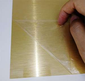 6061 6063 <span class=keywords><strong>plaque</strong></span> de feuille d'aluminium anodisé brossé de haute qualité pour la décoration - Product Image 5