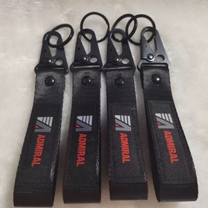 Porte-clés et mousquetons promotionnels personnalisés en gros <span class=keywords><strong>pour</strong></span> moto, <span class=keywords><strong>voiture</strong></span>, anime, tissés et brodés - Product Image 3