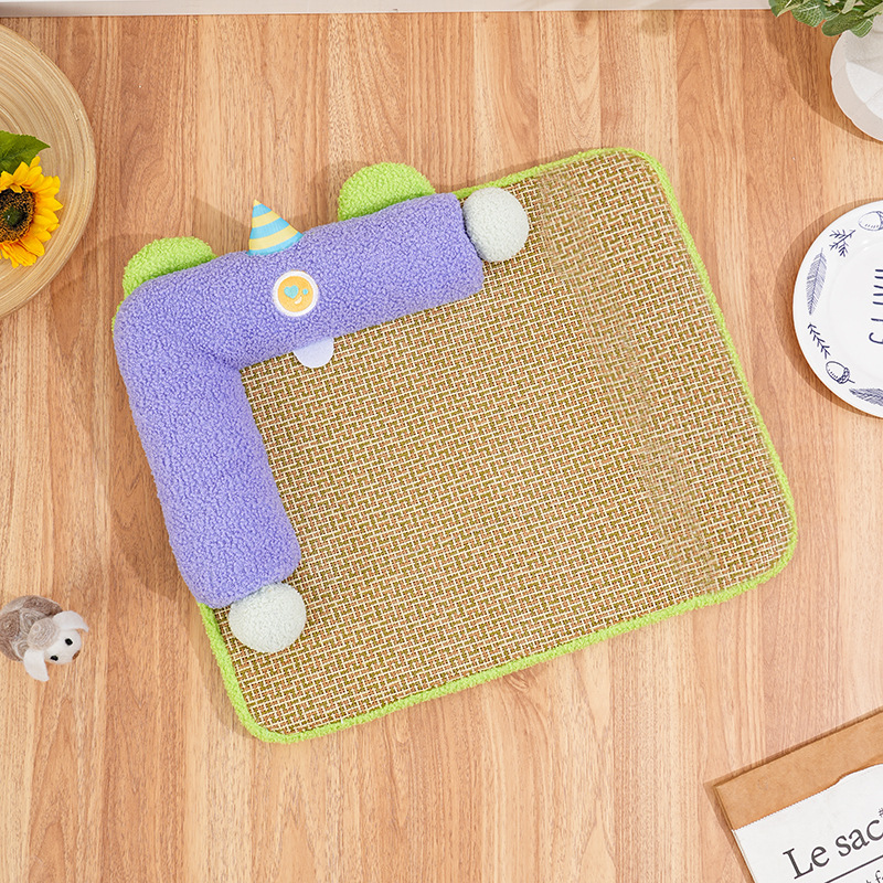 Qiluo Purple - L-shaped Pillow and Cooling Mat