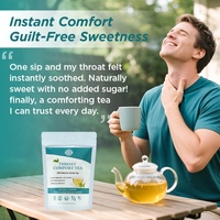 Té de Hierbas para la Salud Respiratoria y Alivio de la Garganta, Mezcla Privada de Chinaherbs, en Bolsitas, Beneficios para la Respiración, Libre de Humo