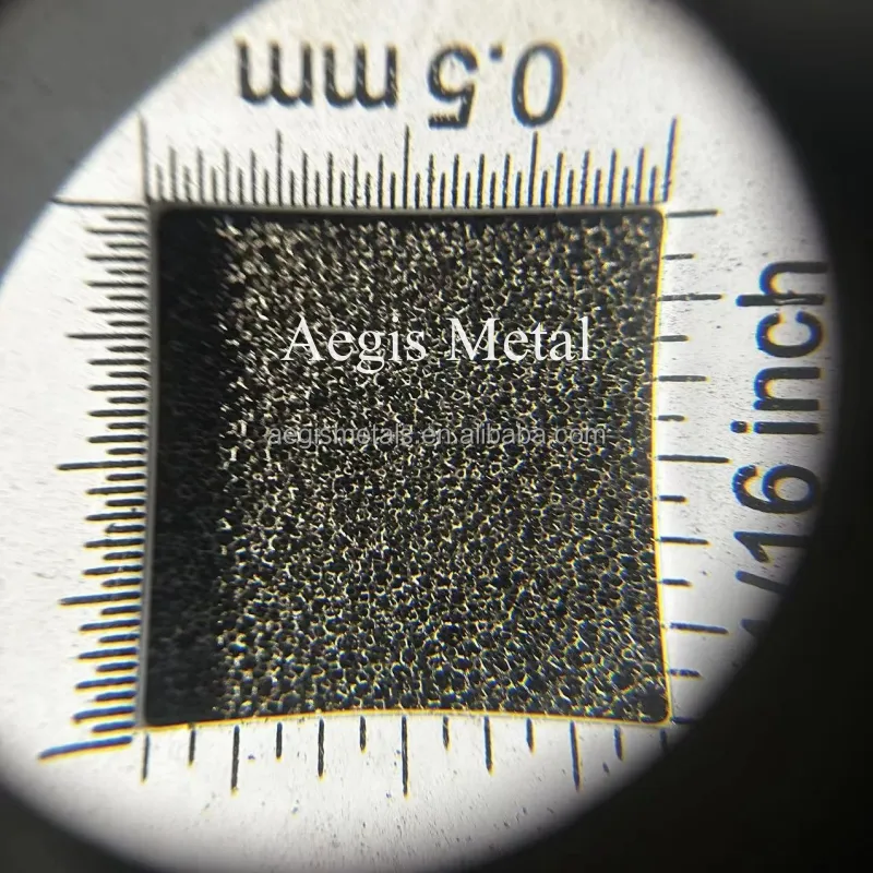 Espuma de aleación Ni Mo de 1,6mm de espesor en stock Materiales de electrodos de batería espuma de celda abierta porosa níquel-Mo