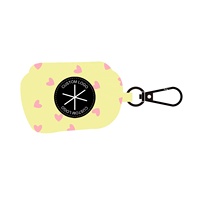 Sac de friandises imperméable pour animaux de compagnie, distributeur de sacs à déchets pour chiens, support de sac à excréments en néoprène par Sublimation