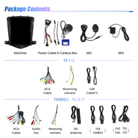 NaviFly auto STEREO con pantalla retráctil para Chevrolet Cruze 2008-2013 con GPS para coche IPS pantalla inteligente wifi