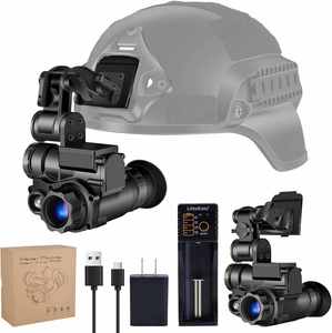Nuevo Telescopio de Visión Nocturna Montado en Casco NVG10 WiFi 1080p Foto/Video 3x Aumento IP66 Dispositivo Montado en la Cabeza Resistente al Agua - Product Image 1