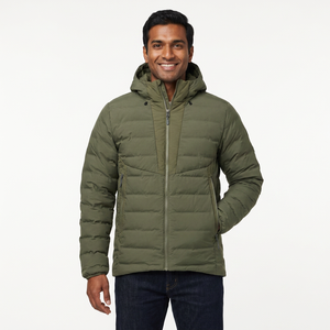 Vestes isolantes de pêche chaudes grande taille Veste polaire pour hommes Veste d'hiver légère et rembourrée sur mesure pour la randonnée - Product Image 1