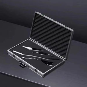 Juego de Cuchillos de Fascia Profesionales de Acero Inoxidable 304, Herramienta de Aplicación para Cuerpo, Rostro y Cuero Cabelludo, para Relajación, Masajeador de Cuello y Hombros - Product Image 1