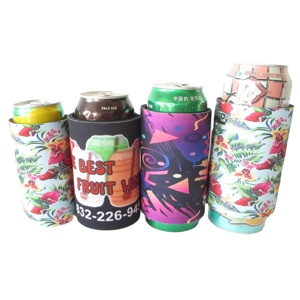 Bolsa Térmica de Neopreno Delgada e Impermeable Personalizada con Cierre a Presión, Impresión por Sublimación para Latas de Cerveza de 12 Oz/16 Oz/22 Oz/24 Oz - Product Image 3