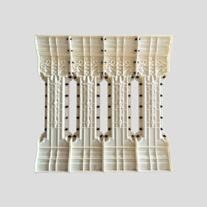 Moldes de columna romana de estilo europeo, pasamanos de barandilla de balcón de plástico fundido en el lugar, recintos de florero de valla y plantillas de construcción - Product Image 3