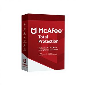 McAfee Total Protection 3 Dispositivi 1 Anno - Product Image 1