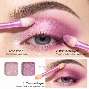 Paleta <span class=keywords><strong>de</strong></span> Sombras <span class=keywords><strong>de</strong></span> Ojos Perladas con Brillo, Resistentes al Agua, 12+6 Colores Encantadores, <span class=keywords><strong>para</strong></span> <span class=keywords><strong>Principiantes</strong></span> - <span class=keywords><strong>Maquillaje</strong></span> <span class=keywords><strong>para</strong></span> Mujer, Venta al Por Mayor - Product Image 5