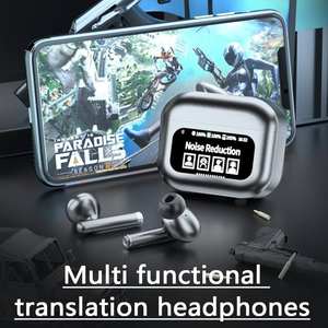 หูฟัง TWS หูฟังไร้สายที่แท้จริงหูฟังไร้สายตัดเสียงรบกวนด้วยหูฟังหน้าจอสัมผัส - Product Image 6