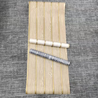 Autocollant mural en fibre de bois, papier peint adhésif à effet bois, autocollant mural élégant et luxueux, rouleaux de papier peint pour salon