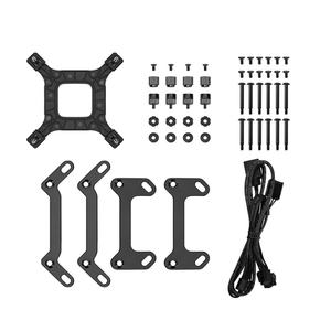 DEEPCOOL LQ360 <b>360mm</b> ARGB <b>AIO</b> CPU Water Cooler Supports AM5/LGA 2011 Temperature Display PC Processor Cooling for Gaming - Product Image 5