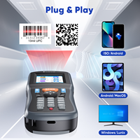 Lecteur de codes-barres sans fil Eyoyo PDT7000 amélioré, compteur d'inventaire portable pour entrepôt, 1D 2D, pour supermarché, logistique