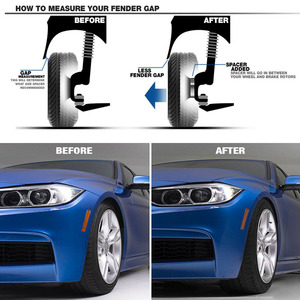 Espaciadores de Rueda Cónicos de 20mm 5x120mm 72.56mm con Tornillos M12x1.5 para BMW E36 E46 323 325 328 335i 545i - Product Image 6