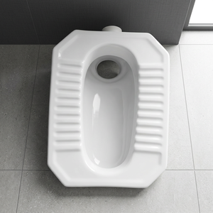 WC à la turque en céramique à prix avantageux et de bonne qualité, avec siphon, sanitaires en céramique, sièges de toilettes à la turque - Product Image 1