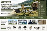 Mesa Plegable Ajustable en Altura, Mesa Plegable de Bambú Moso, Juego de Mesa y Sillas Plegables de Apertura Rápida para Acampar al Aire Libre