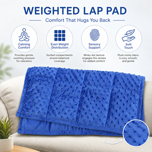 Vendita calda su misura Mini morbido 5 libbre Lap Pad ponderato sensoriale per i bambini con autismo ADHC - Product Image 4