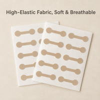 Patch auto-adhésif en gros pour la réduction des narines, en forme d'haltère, autocollant de modelage des ailes nasales à haute élasticité pour le remodelage du nez